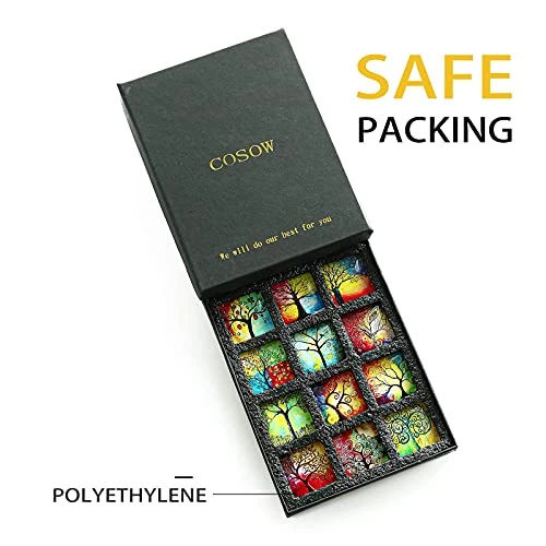 12Pcs Glass Strong Magnetic Refrigerator Magnet - Square Glass Fridge Decoration With A Powerful Flat Magnet, Office Whiteboard Magnet, Cabinet Magnet, Cabinet Cute Locker Magnet 4 12Pcs Glass Strong Magnetic Refrigerator Magnet - Square Glass Fridge Decoration With A Powerful Flat Magnet, Office Whiteboard Magnet, Cabinet Magnet, Cabinet Cute Locker Magnet - Image 4