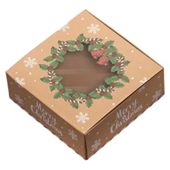 12 Christmas Cookie Boxes, Bakery Boxes Treats, Pastry, Candy, Dessert, Cookie Boxes With Window, Treat Boxes, Containers With Lids, Holiday Cookie Tin For Gift Giving, Gingerbread House, Santa Themed 13 12 Christmas Cookie Boxes, Bakery Boxes Treats, Pastry, Candy, Dessert, Cookie Boxes With Window, Treat Boxes, Containers With Lids, Holiday Cookie Tin For Gift Giving, Gingerbread House, Santa Themed -Kitchen Island Sale 51viyA3oyEL