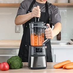 Professional Kitchen Blender With Vacuum Pump, Sport Bottle, Electric High Speed Blender For Shakes And Smoothies Juice Soup Baby Food Frozen Fruits, LCD Display, Food Processor, Auto Clean, 53 Oz, 120V, 1000W 9 Professional Kitchen Blender With Vacuum Pump, Sport Bottle, Electric High Speed Blender For Shakes And Smoothies Juice Soup Baby Food Frozen Fruits, LCD Display, Food Processor, Auto Clean, 53 Oz, 120V, 1000W -Kitchen Island Sale 51vjS5qKBjL