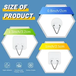 40 Pieces Invisible Adhesive Plate Hanger Round Vertical Plate Holder Self-Adhesive Wall Plate Hanger Self-Adhesive Wall Dishes Hook Rubber Plate Wall Hanger For Bathroom Kitchen Department Office