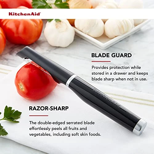 Classic Ice Cream Scoop, One Size, Black 2 & KE112OHOBA KitchenAid Classic Euro Peeler, One Size Black 2 5 Classic Ice Cream Scoop, One Size, Black 2 & KE112OHOBA KitchenAid Classic Euro Peeler, One Size Black 2 - Image 5