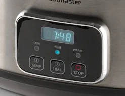 7-Quart Oval Digital Slow Cooker With Locking Lid -Kitchen Island Sale 51x61YI7mdL