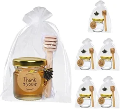 60 Pack Small Glass Jars With Lids, 1.5 Oz Mini Honey Jars, Candle Jar For Candle Making For Gifts, Crafts, Spices, Wedding, Party Favors -Kitchen Island Sale 51x6WhXy L. AC