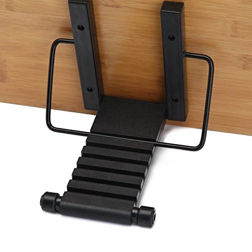 H&S Bamboo Recipe Book Holder - Foldable & Portable Cookbook Stand For Desk - Adjustable Holder For Reading In Bed Or Kitchen 6 H&S Bamboo Recipe Book Holder - Foldable & Portable Cookbook Stand For Desk - Adjustable Holder For Reading In Bed Or Kitchen - Image 6