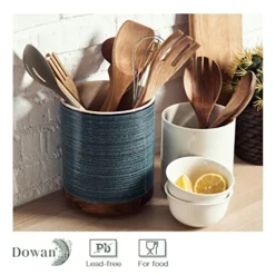 Utensil Holder, 360° Rotating Extra Large Utensil Holder, Utensil Holder For Kitchen Counter, Utensil Crock, 7.6'' Ceramic Stable Utensil Caddy, Farmhouse Kitchen Decor, Mothers Day Gifts 6 Utensil Holder, 360° Rotating Extra Large Utensil Holder, Utensil Holder For Kitchen Counter, Utensil Crock, 7.6'' Ceramic Stable Utensil Caddy, Farmhouse Kitchen Decor, Mothers Day Gifts -Kitchen Island Sale 51y6tHwGkfL