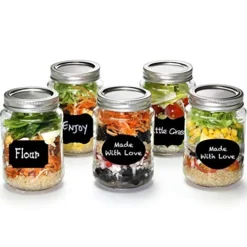 160 Spice Jar Label Stickers Kitchen Pantry Labels Chalkboard Labels Reusable Waterproof Blackboard Vinyl Set 11 160 Spice Jar Label Stickers Kitchen Pantry Labels Chalkboard Labels Reusable Waterproof Blackboard Vinyl Set -Kitchen Island Sale 51yHHc4KKvL