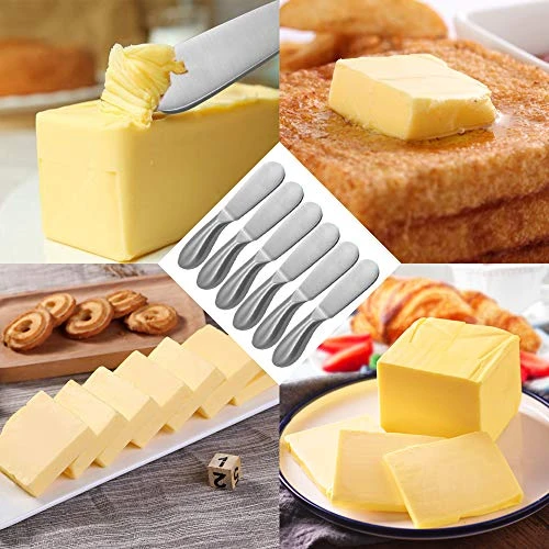 6 Pieces Cheese Spreader Set, FindTop Stainless Steel Multipurpose Cheese And Butter Spreader Knives 5 6 Pieces Cheese Spreader Set, FindTop Stainless Steel Multipurpose Cheese And Butter Spreader Knives - Image 5