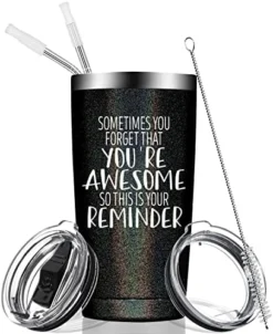 Wine Tumbler With Sayings Gifts For Women,Funny Inspirational Birthday Gift For Mom,Sister,Girl Friend,Female,Coworker-Sometimes You Forget,Thank You Gift Insulated Cup(12oz,Gradient Purple) -Kitchen Island Sale 51yPlepLIRL. AC