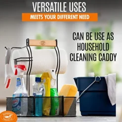 Teel Caddy For Organizing Paper Towels, Condiments, Tools For Grill, BBQ, Picnics, Household Cleaning, Garage, Cars Caddy, Black, Large 9 Teel Caddy For Organizing Paper Towels, Condiments, Tools For Grill, BBQ, Picnics, Household Cleaning, Garage, Cars Caddy, Black, Large -Kitchen Island Sale 51yPy9lePrL