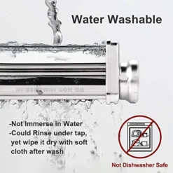 Pasta Attachment For KitchenAid Stand Mixer, 3 Piece Pasta Rollar & Cutter Set Included Pasta Sheet Roller, Spaghetti And Fettuccine Cutter, Stainless Steel Kitchenaid Pasta Attachment -Kitchen Island Sale 51yw4cFxIsL