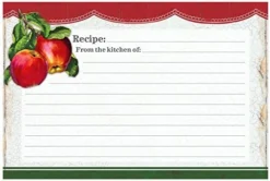 4" X 6" Lined Recipe Cards, Cook With Love, 36-Count -Kitchen Island Sale 51zD555maML. AC