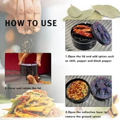 3 Inch Grinder Large Grinder Vintage Boho Grinder Elephant -Kitchen Island Sale 51zwqFr08WL