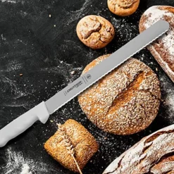 12" Scalloped Slicer, S140-12SC-PCP, SANI-SAFE Series -Kitchen Island Sale 61DNDsL51KL