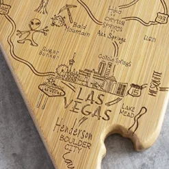 Destination Nevada State Shaped Serving And Cutting Board, Includes Hang Tie For Wall Display 11 Destination Nevada State Shaped Serving And Cutting Board, Includes Hang Tie For Wall Display -Kitchen Island Sale 61DVTna447L