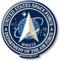 .S. Space Force Seal Magnet By Classic Magnets, Collectible Souvenirs Made In The USA