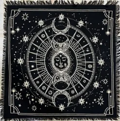 Altar Cloth Phases Of Moon Sun, Star & Moon Universe Premium Witchcraft Alter Tarot Spread Top Cloth Wicca Square Spiritual 24 By 24 Sacred Cloth (Moon Phases) -Kitchen Island Sale 61HP3QpQaL. AC