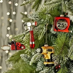 Christmas Glass Ornaments, Hand Crafted Butterfly, Trowel, Wheelbarrow, Watering Can Tools Ornaments Set For Christmas Tree, Traditional Xmas Decorations Gifts, 4pcs -Kitchen Island Sale 61J4xyXxQgL. AC