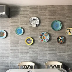 Plate Hangers For The Wall 8 Inch Decorative Dish Display Tray Holder With Installation Hooks 5 Pack -Kitchen Island Sale 61Uw4XupdSL