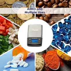 - Aero Series - (AERO 650) - Modern Compact Digital Pocket Scale - 650 G X 0.01 G. -Kitchen Island Sale 61Zdes87DcL
