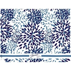 Tervis Made In USA Double Walled Fiesta Insulated Tumbler Cup Keeps Drinks Cold & Hot, 24oz, Lapis Calypso