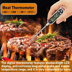 26PC Exclusive BBQ Grill Accessories In Aluminum Case For Birthday Christmas Grilling Gifts - Premium Grill Utensils Set With Barbecue Claws, Meat Injector, Thermometer For Smoker, Camping -Kitchen Island Sale 61azc4xughL