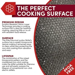 -8619 Non-Stick Deep Dish Heavy Duty Electric Skillet With Tempered Glass Vented Lid And Easy-Pour Spout, Dishwasher Safe, 1500W, 8 Quart, Rectangle 16" X 13", Black -Kitchen Island Sale 61jHA1uCl9S