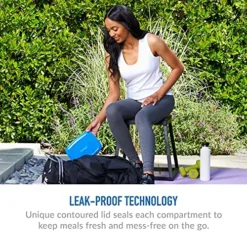 Fresh – Leak-Proof, Versatile 4-Compartment Bento-Style Lunch Box With Removable Divider, Portion-Controlled Meals For Teens And Adults On-The-Go – BPA-Free, Food-Safe Materials (Blue) 9 Fresh – Leak-Proof, Versatile 4-Compartment Bento-Style Lunch Box With Removable Divider, Portion-Controlled Meals For Teens And Adults On-The-Go – BPA-Free, Food-Safe Materials (Blue) -Kitchen Island Sale 61lDzcZfjtS