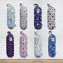 2pcs Waterproof Plastic Grocery Trash Bag Holder Shopping Carrier Holder Organizer Kitchen Storage Bag Dispenser Multiple Designs Sizes Flowers -Kitchen Island Sale 61mYVSkZuQL