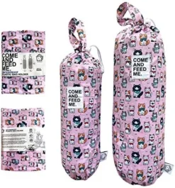 2pcs Waterproof Plastic Grocery Trash Bag Holder Shopping Carrier Holder Organizer Kitchen Storage Bag Dispenser Multiple Designs Sizes Flowers -Kitchen Island Sale 61qmA9z7nRL. AC