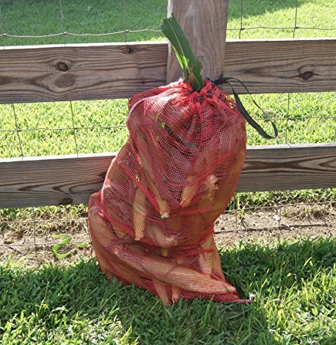 8 Large Mesh Produce Bags, 32 Inches X 18 Inches, Holds Up To 35 Lbs (8 Bags) 2 8 Large Mesh Produce Bags, 32 Inches X 18 Inches, Holds Up To 35 Lbs (8 Bags) - Image 2