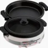 Gourmet D'Expert Electric Skillet - Color: Stainless White